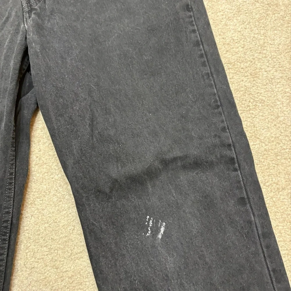 Vtg 90s Levis 550 Jeans Mens 34x30 Black Relaxed Fit Tapered Leg Denim Pants
